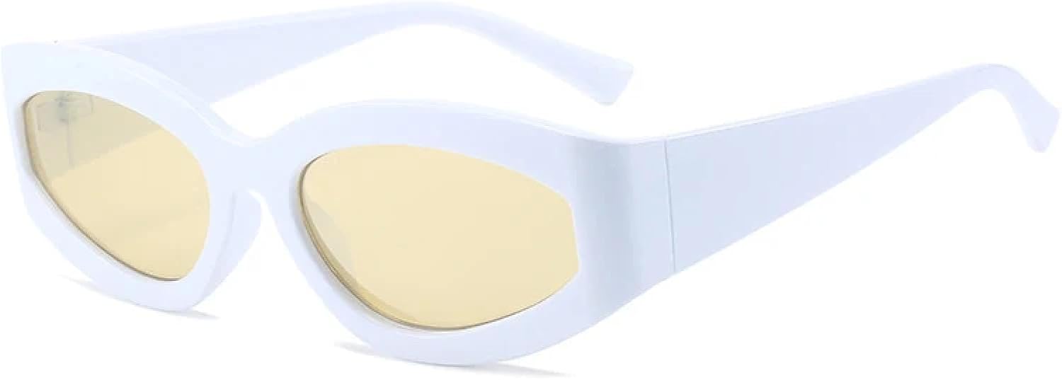 Солнцезащитные очки «кошачий глаз» для женщин с градиентным зеркальным покрытием, защита от УФ-излучения UV400, ретро-стиль, овальные линзы. Мужские солнцезащитные очки «кошачий глаз» HHZZYVY, White Light Yellow
Солнцезащитные очки «кошачий глаз» для женщин с градиентным зеркальным покрытием, защита от УФ-излучения UV400, ретро-стиль, овальные линзы. Мужские солнцезащитные очки «кошачий глаз» HHZZYVY, White Light Yellow