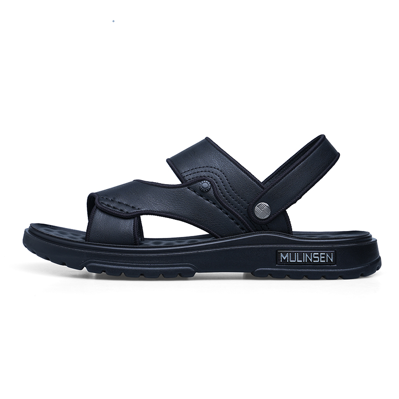 Mulinsen Пляжные сандалии мужские черные, цвет Black
Mulinsen Пляжные сандалии мужские черные, цвет Black