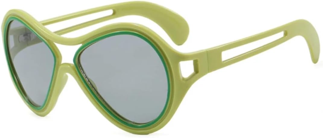 Модные спортивные панк-солнцезащитные очки большого размера для женщин, модные очки для вечеринок, мужские солнцезащитные очки UV400, летние очки для путешествий и вождения VVTWSSW, Green Gray
Модные спортивные панк-солнцезащитные очки большого размера для женщин, модные очки для вечеринок, мужские солнцезащитные очки UV400, летние очки для путешествий и вождения VVTWSSW, Green Gray