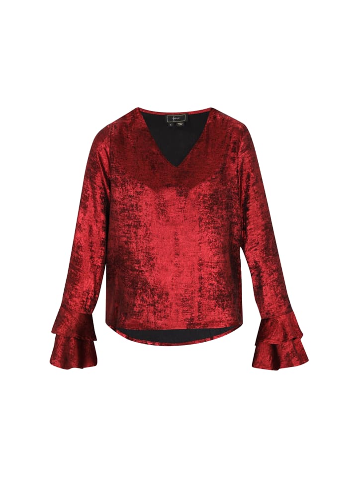 Faina Женская блузка красного цвета
Faina Женская блузка красного цвета