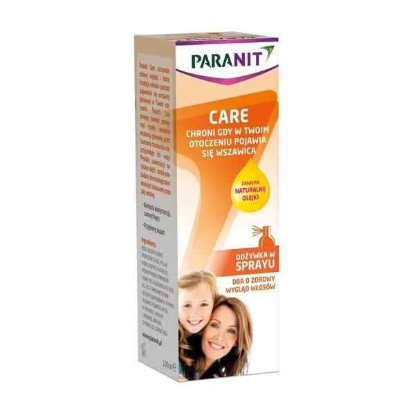 Защитная жидкость от вшей Paranit Care Odżywka w Sprayu, 100 мл
Защитная жидкость от вшей Paranit Care Odżywka w Sprayu, 100 мл