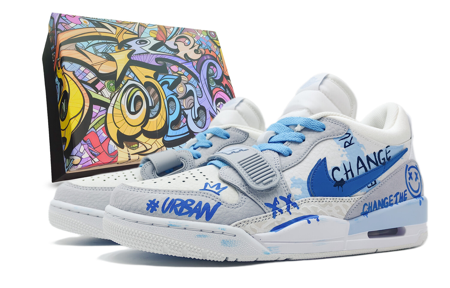 Кроссовки Jordan Legacy 312 Vintage Basketball Shoes Men Low-top White/Blue/Gray, белый/синий/серый
Кроссовки Jordan Legacy 312 Vintage Basketball Shoes Men Low-top White/Blue/Gray, белый/синий/серый