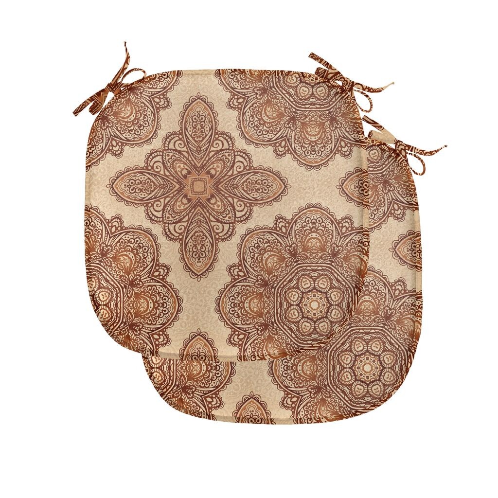 ABAKUHAUS Этническая подушка для обеденного стула Mehndi Пейсли Декоративная водонепроницаемая подушка с цветочным принтом и ремнями для кухонных сидений 40 см x 40 см Упаковка из 2 шт. Темно-коричневый Светло-коричневый
ABAKUHAUS Этническая подушка для обеденного стула Mehndi Пейсли Декоративная водонепроницаемая подушка с цветочным принтом и ремнями для кухонных сидений 40 см x 40 см Упаковка из 2 шт. Темно-коричневый Светло-коричневый