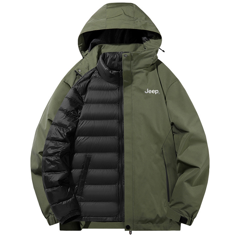 Jeep Унисекс пуховик, Army Green
Jeep Унисекс пуховик, Army Green