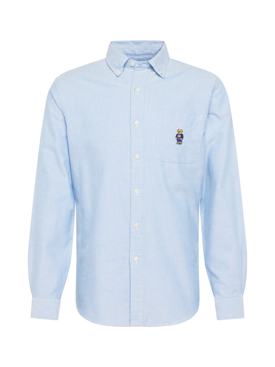 Повседневная рубашка Polo Ralph Lauren Regular fit Button Up Shirt, цвет light blue/dark blue
Повседневная рубашка Polo Ralph Lauren Regular fit Button Up Shirt, цвет light blue/dark blue