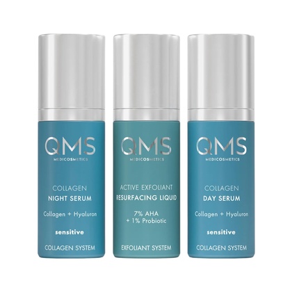 QMS Medicosmetics Дневной и ночной трехэтапный базовый уход для чувствительной кожи
QMS Medicosmetics Дневной и ночной трехэтапный базовый уход для чувствительной кожи