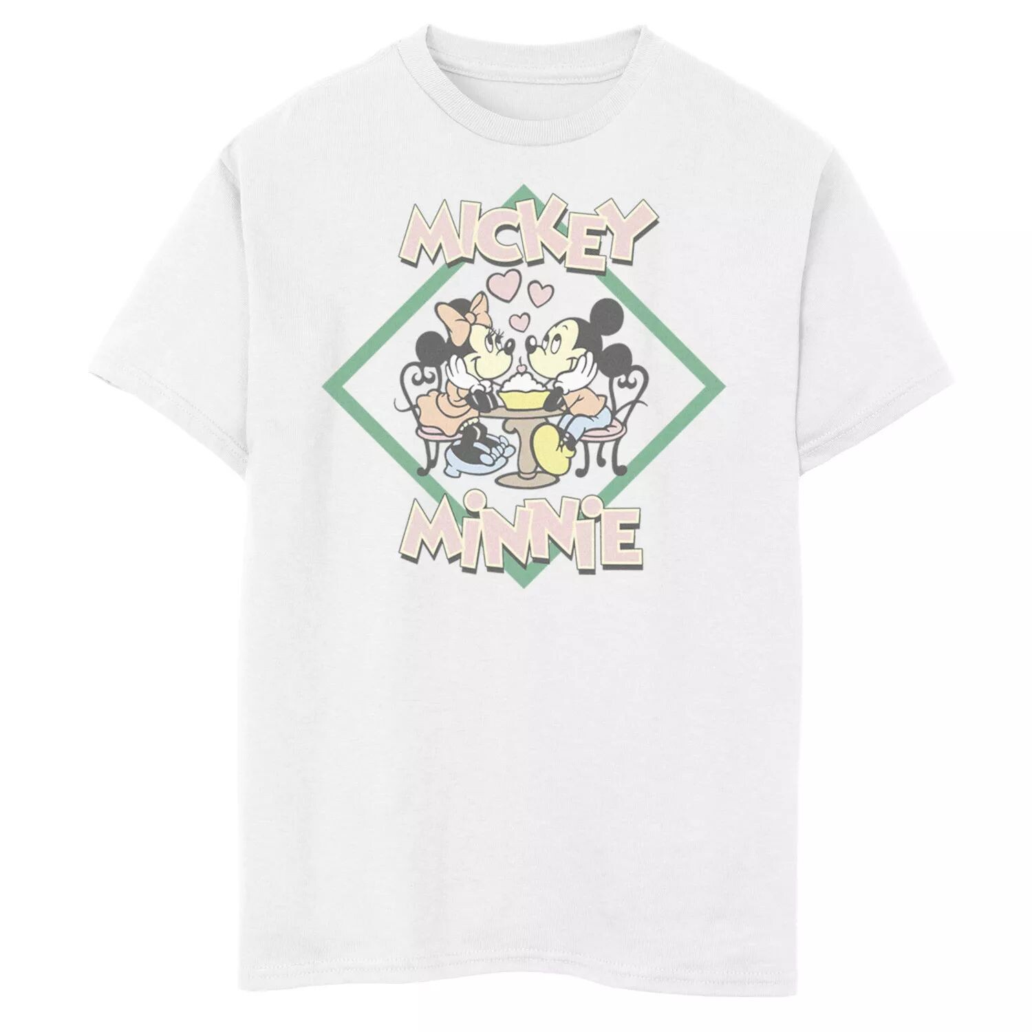 Футболка Disney's Mickey & Friends с рисунком Микки и Минни для мальчиков 8–20 лет ко Дню святого Валентина Disney, белый
Футболка Disney's Mickey & Friends с рисунком Микки и Минни для мальчиков 8–20 лет ко Дню святого Валентина Disney, белый