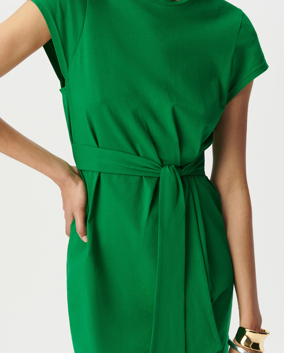 Короткое платье с поясом IKKS, зеленый
Короткое платье с поясом IKKS, зеленый