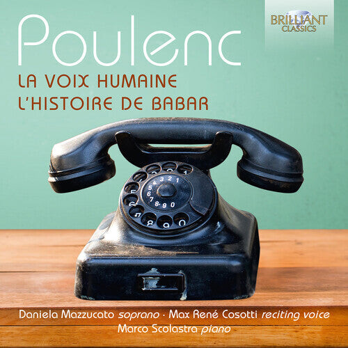 CD диск Poulenc / Mazzuccato / Cosotti: Voix Humaine
CD диск Poulenc / Mazzuccato / Cosotti: Voix Humaine