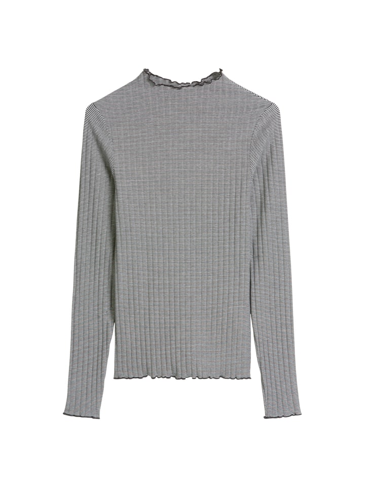 Marc O'Polo DENIM Узкая ребристая футболка с длинными рукавами темно-синего цвета
Marc O'Polo DENIM Узкая ребристая футболка с длинными рукавами темно-синего цвета