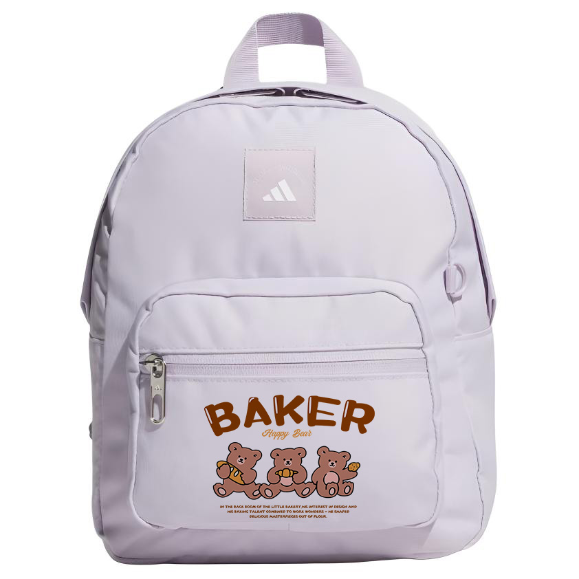 Adidas Миниатюрный рюкзак с принтом для женщин светло-фиолетовый, 3 Pack Bears 
Adidas Миниатюрный рюкзак с принтом для женщин светло-фиолетовый, 3 Pack Bears