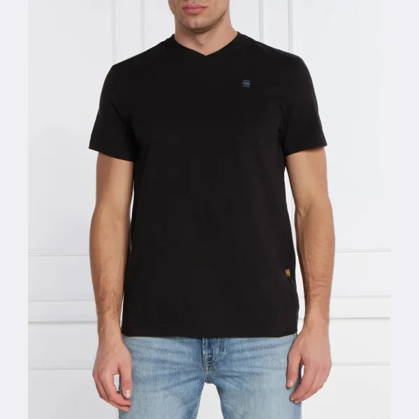 Футболка стандартного кроя с v-образным вырезом G-Star Raw, черный 
Футболка стандартного кроя с v-образным вырезом G-Star Raw, черный