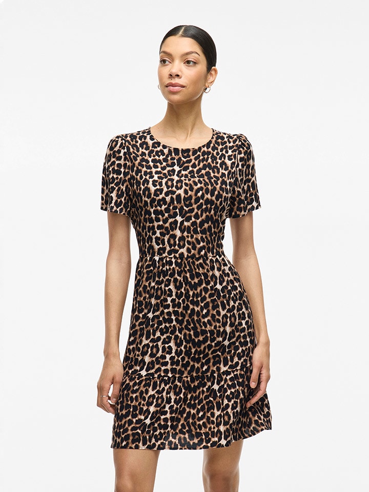 Короткое платье Vila, бежевый/коричневый
Короткое платье Vila, бежевый/коричневый