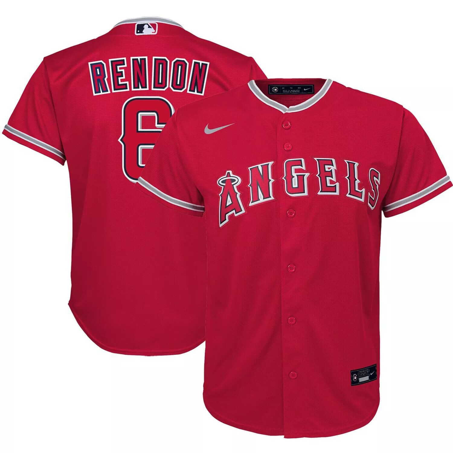 Молодежная футболка Nike Anthony Rendon Red Los Angeles Angels, альтернативная реплика игрока Nike
Молодежная футболка Nike Anthony Rendon Red Los Angeles Angels, альтернативная реплика игрока Nike