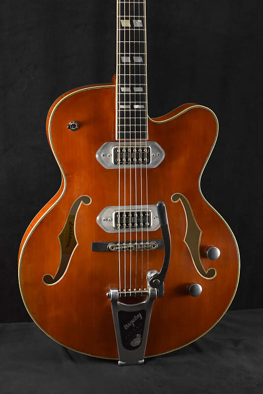 Электрогитара Eastman T58/V-AMB Bigsby Archtop Antique Amber Varnish Finish
Электрогитара Eastman T58/V-AMB Bigsby Archtop Antique Amber Varnish Finish