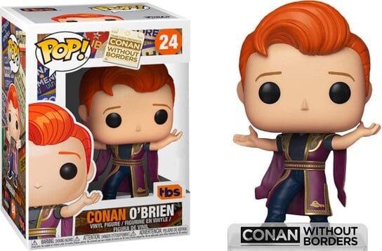 Funko POP! Конан, коллекционная фигурка, О'Брайен, 24 года.
Funko POP! Конан, коллекционная фигурка, О'Брайен, 24 года.