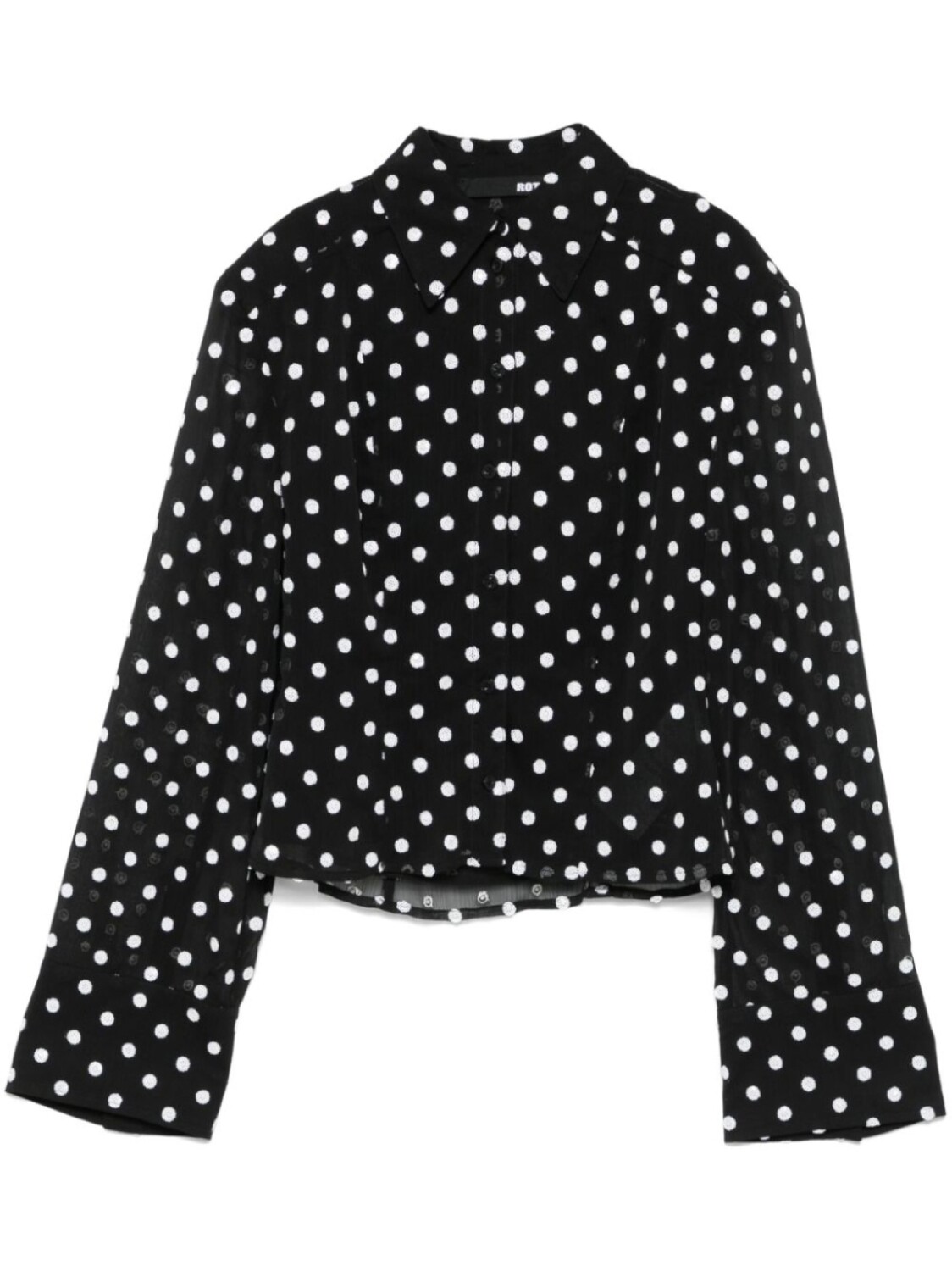 Шифоновая рубашка ROTATE BIRGER CHRISTENSEN, черный
Шифоновая рубашка ROTATE BIRGER CHRISTENSEN, черный