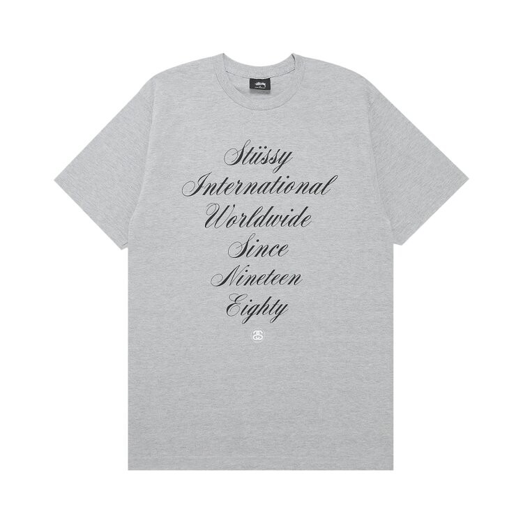 Футболка Stussy International Script 'Grey Heather', серый
Футболка Stussy International Script 'Grey Heather', серый