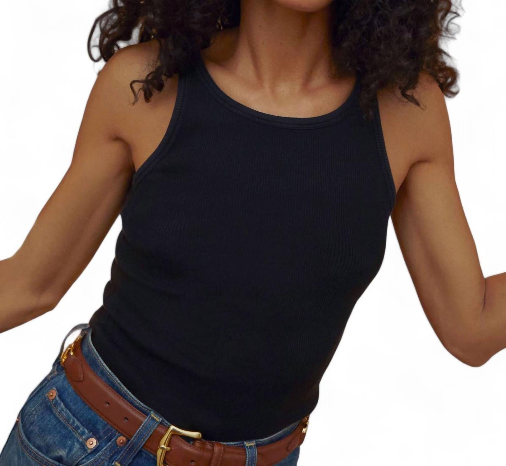 Топ Birkin Tank Rib в цвете Jet Black Nation LTD
Топ Birkin Tank Rib в цвете Jet Black Nation LTD