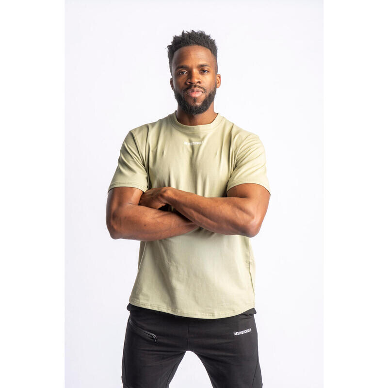 Футболка Core Scoop - Фитнес - Мужчины - Шалфейный зеленый AESTHETIC WOLF, цвет verde
Футболка Core Scoop - Фитнес - Мужчины - Шалфейный зеленый AESTHETIC WOLF, цвет verde