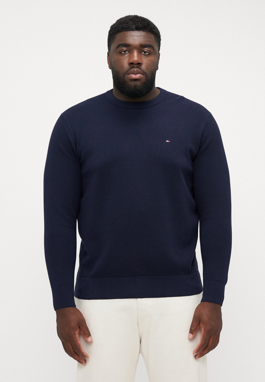 Джемпер ESSENTIAL STRUCTURE CREW NECK Tommy Hilfiger, темно-синий 
Джемпер ESSENTIAL STRUCTURE CREW NECK Tommy Hilfiger, темно-синий