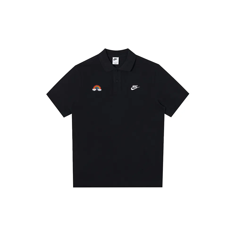 Рубашка поло унисекс черная Nike, черный
Рубашка поло унисекс черная Nike, черный