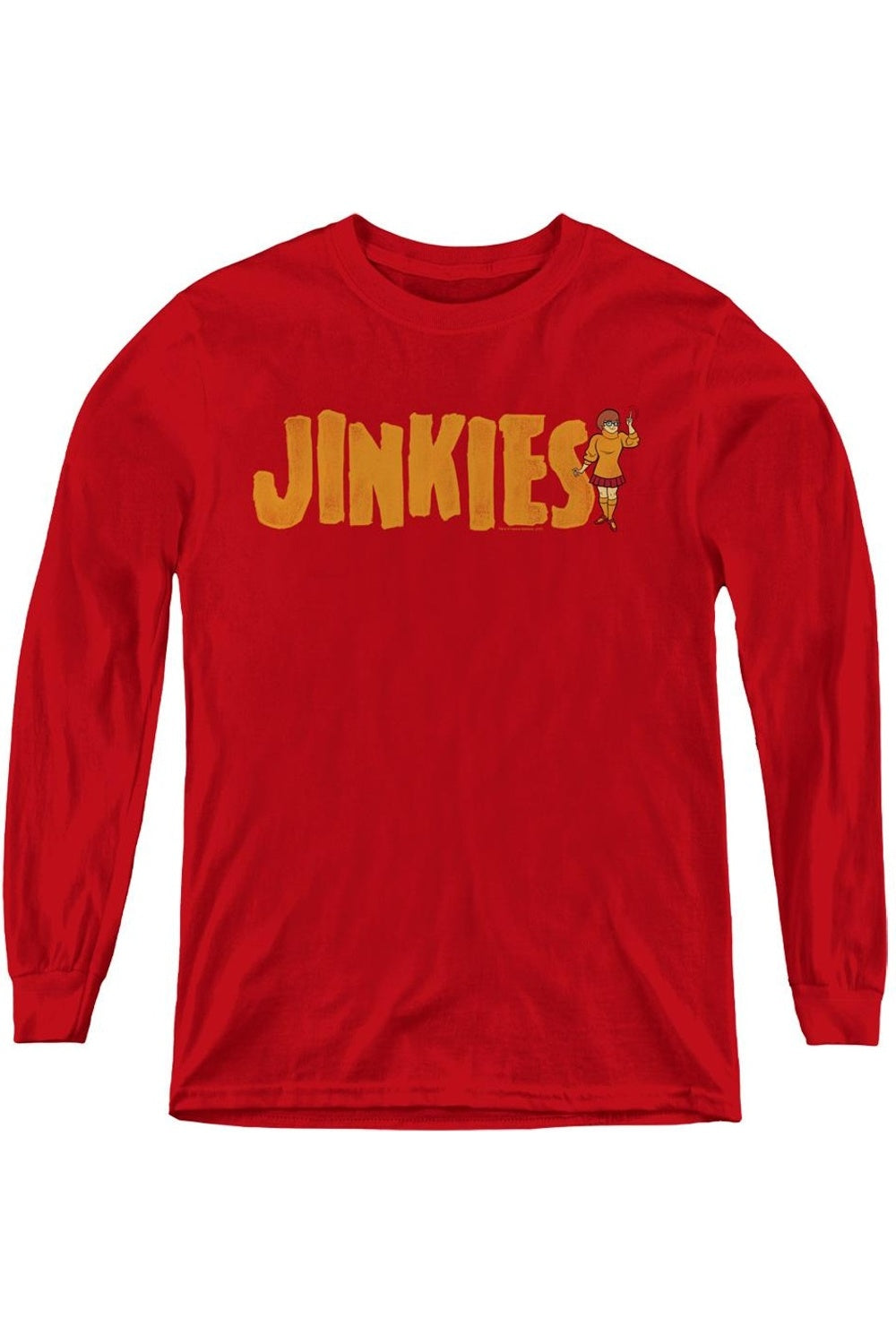 Scooby Doo молодежная толстовка с длинным рукавом "Джинки" Gildan, красный
Scooby Doo молодежная толстовка с длинным рукавом "Джинки" Gildan, красный