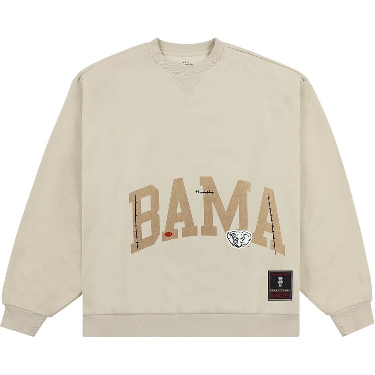 Толстовка Cactus Jack By Travis Scott Cactus Jack by Travis Scott x Mitchell & Ness University Of Alabama Crewneck, бежевый
Толстовка Cactus Jack By Travis Scott Cactus Jack by Travis Scott x Mitchell & Ness University Of Alabama Crewneck, бежевый