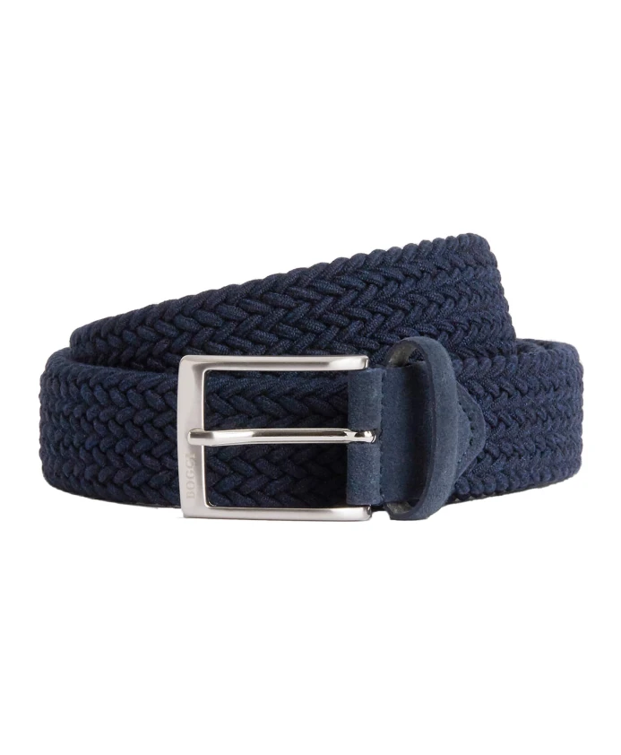 Ремень из эластичной ткани с вискозой Boggi Milano, синий
Ремень из эластичной ткани с вискозой Boggi Milano, синий