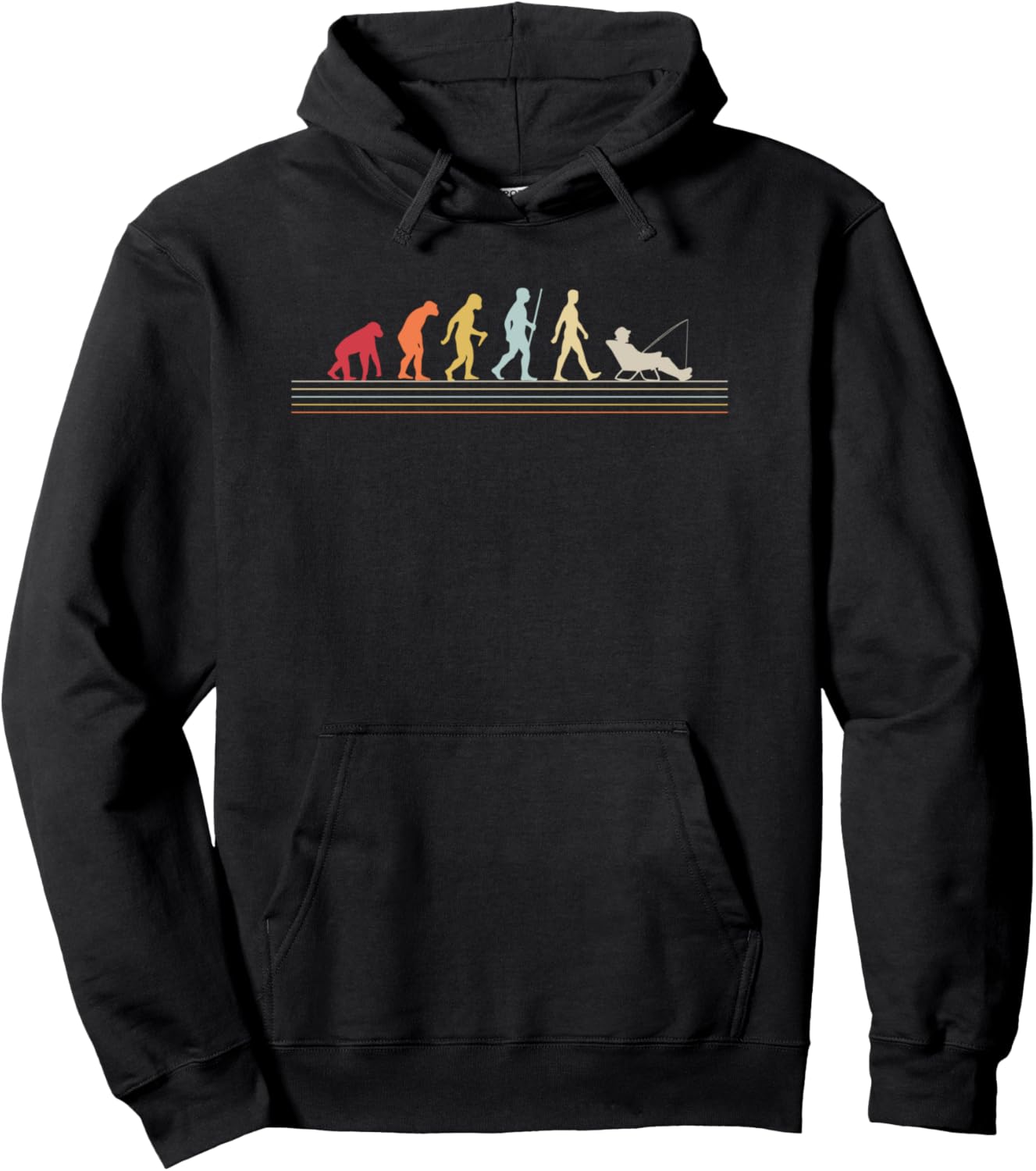 Толстовка с капюшоном Human Evolution Fishing Rod Sport Angler Retro Fisherman Apparel - A Gift For Anglers, черный
Толстовка с капюшоном Human Evolution Fishing Rod Sport Angler Retro Fisherman Apparel - A Gift For Anglers, черный