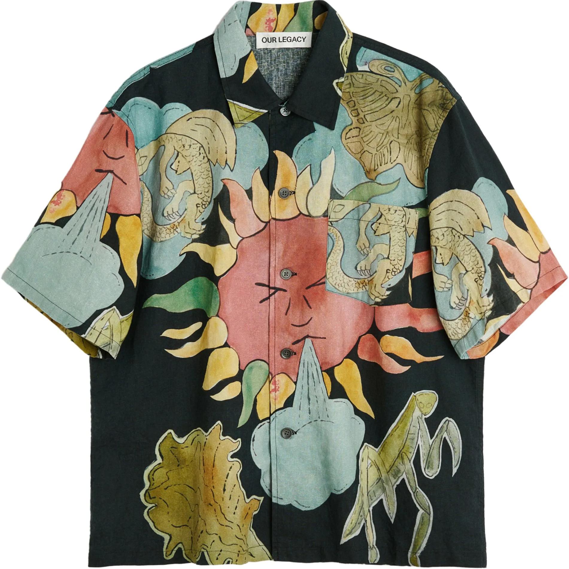 Рубашка с графическим принтом OUR LEGACY, черный
Рубашка с графическим принтом OUR LEGACY, черный