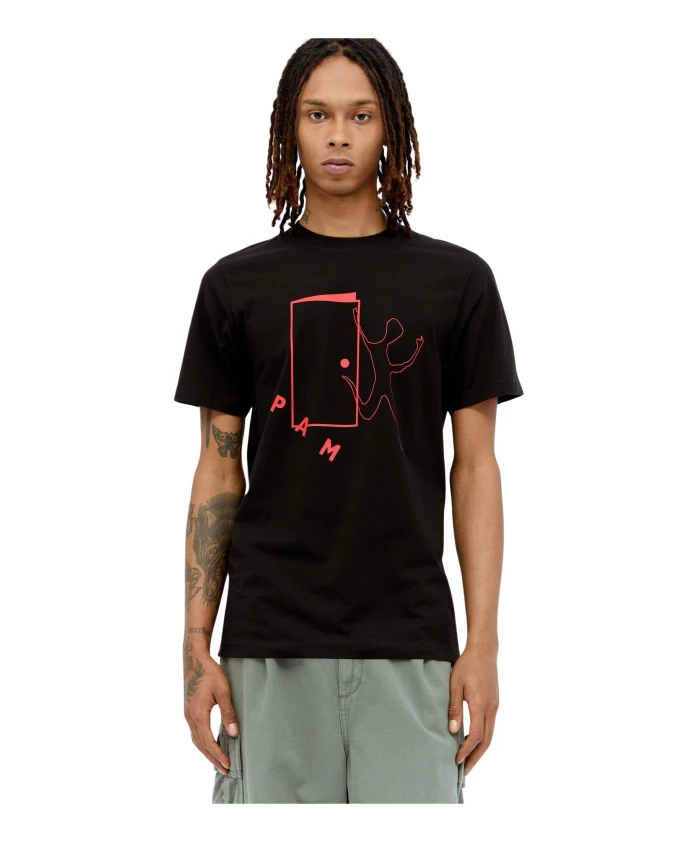 Хлопковая футболка с графическим принтом P.A.M., черный
Хлопковая футболка с графическим принтом P.A.M., черный