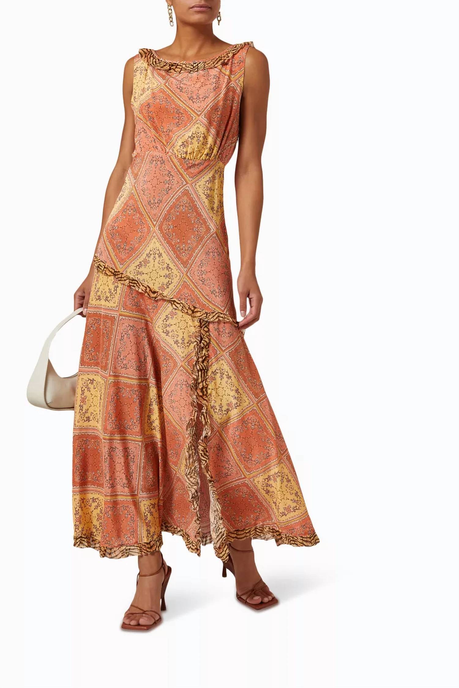 Барнетт платье в натуральную бандану Rixo
Барнетт платье в натуральную бандану Rixo