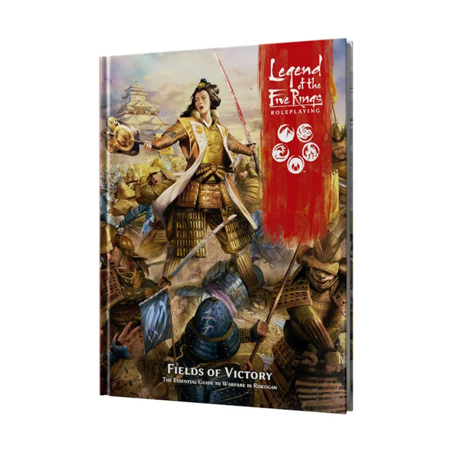 Fields of Victory - The Essential Guide to Warfare in Rokugan (2nd Printing), Legend of the Five Rings Roleplaying Game (Edge Studio), твердый переплет
Fields of Victory - The Essential Guide to Warfare in Rokugan (2nd Printing), Legend of the Five Rings Roleplaying Game (Edge Studio), твердый переплет