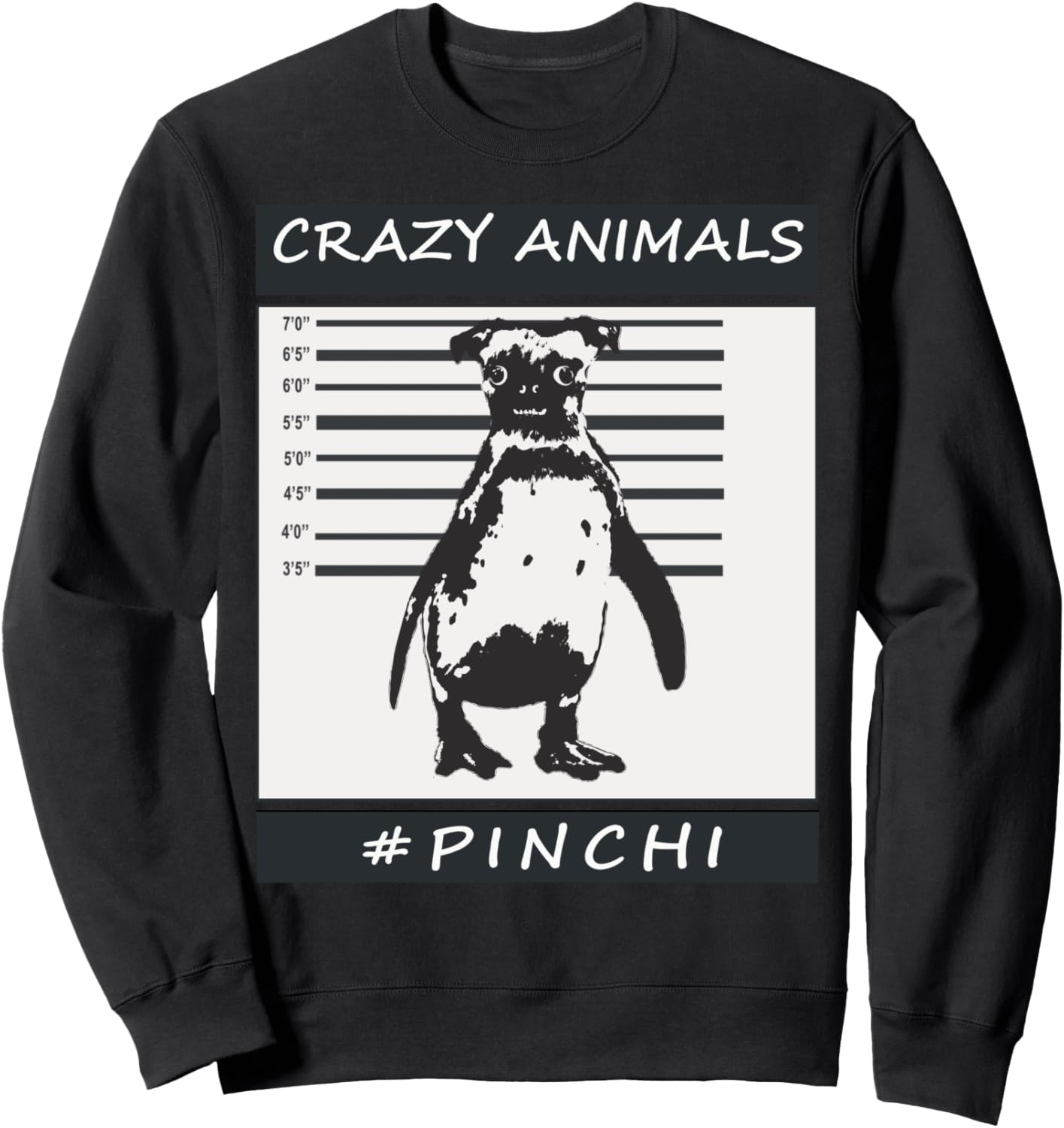 Толстовка PINCHI Crazy Animal Collection с гибридом собаки и пингвина, черный
Толстовка PINCHI Crazy Animal Collection с гибридом собаки и пингвина, черный