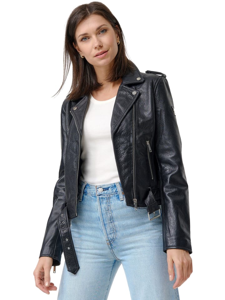 Кожаная куртка Tazzio, черный
Кожаная куртка Tazzio, черный