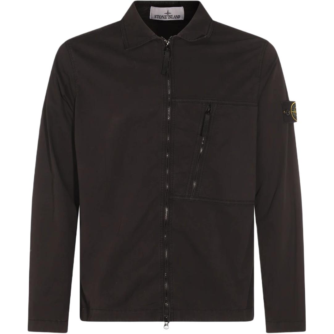 STONE ISLAND Мужская черная рубашка
STONE ISLAND Мужская черная рубашка