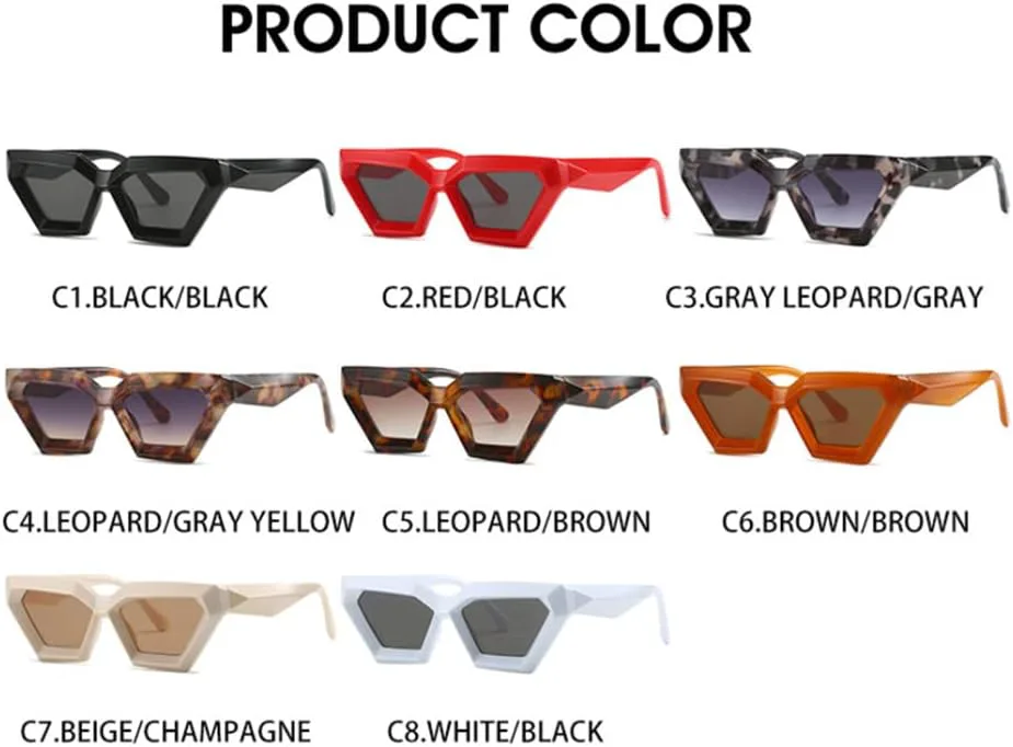 Женские солнцезащитные очки в винтажном стиле, мужские солнцезащитные очки «кошачий глаз», большие очки с защитой от УФ-излучения UV400 LANGSER, Grey Leopard
Женские солнцезащитные очки в винтажном стиле, мужские солнцезащитные очки «кошачий глаз», большие очки с защитой от УФ-излучения UV400 LANGSER, Grey Leopard