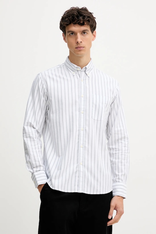 Хлопковая рубашка United Colors Of Benetton, белый
Хлопковая рубашка United Colors Of Benetton, белый