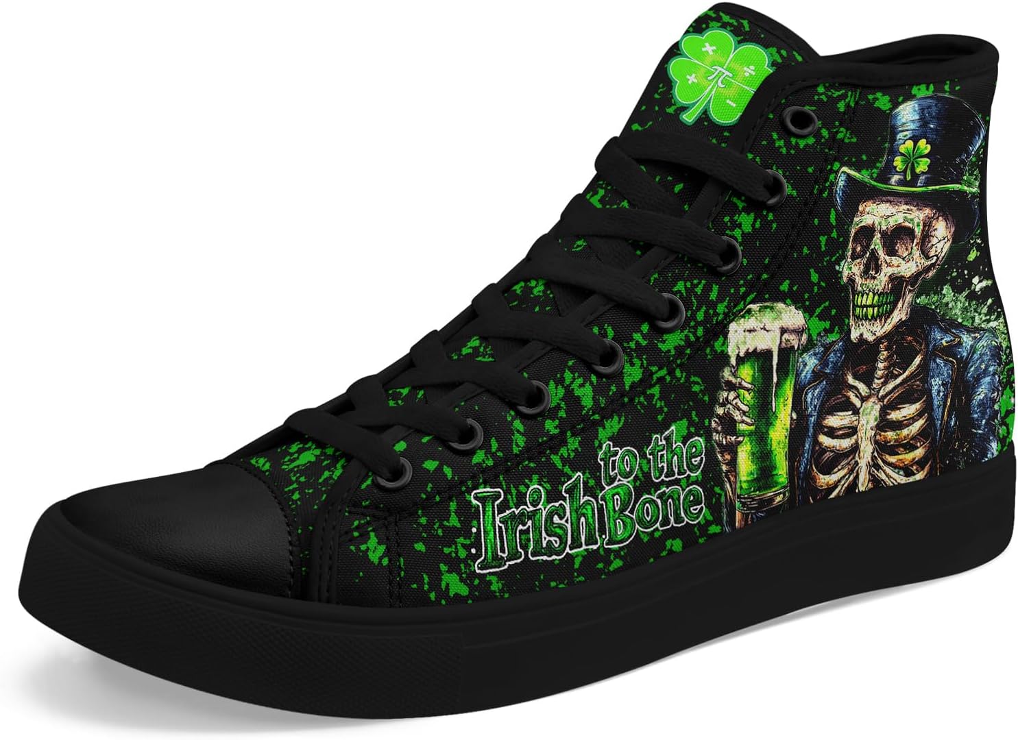 Унисекс кеды на высокой подошве из канвы - зеленый дизайн «Счастливая клеверная шапка», удобная и стильная повседневная обувь из канвы для мужчин Coolcustomize
Унисекс кеды на высокой подошве из канвы - зеленый дизайн «Счастливая клеверная шапка», удобная и стильная повседневная обувь из канвы для мужчин Coolcustomize