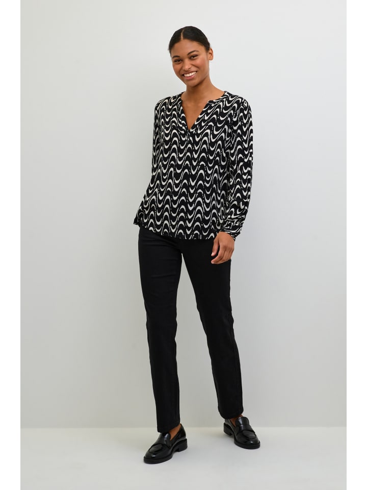 Блузка Kaffe, цвет black/chalk graphic print
Блузка Kaffe, цвет black/chalk graphic print