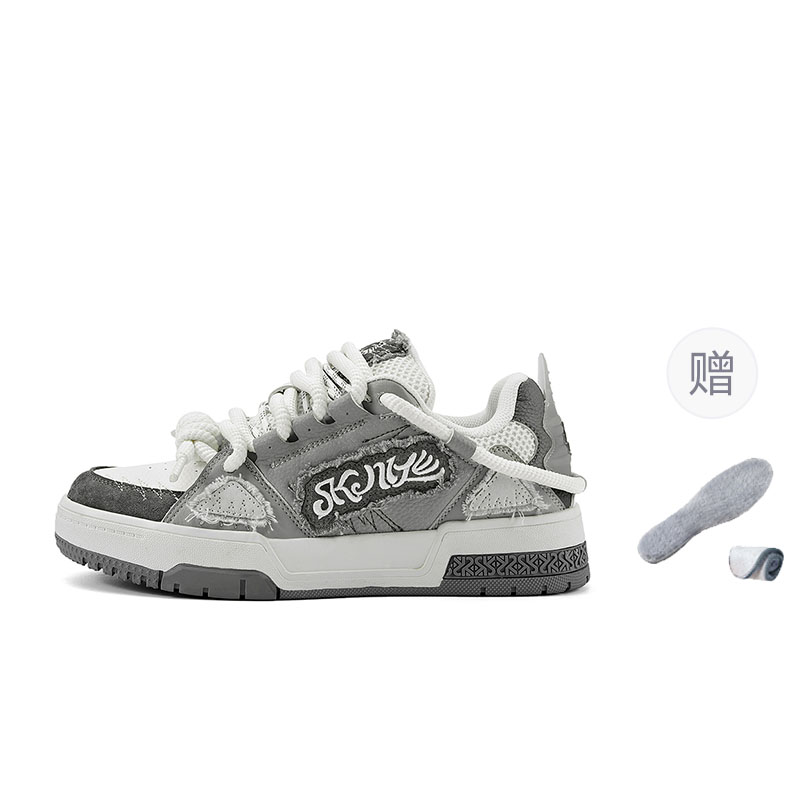 Скользоустойчивые амортизирующие, износостойкие, дышащие, увеличивающие рост низкие скейтерские кроссовки унисекс SK.TRIP, phantom серый (includes fleece-lined insole)
Скользоустойчивые амортизирующие, износостойкие, дышащие, увеличивающие рост низкие скейтерские кроссовки унисекс SK.TRIP, phantom серый (includes fleece-lined insole)