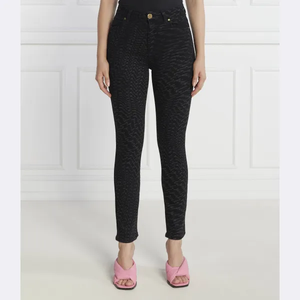 Черные джинсы скинни Susan без ремня Pinko, черный
Черные джинсы скинни Susan без ремня Pinko, черный