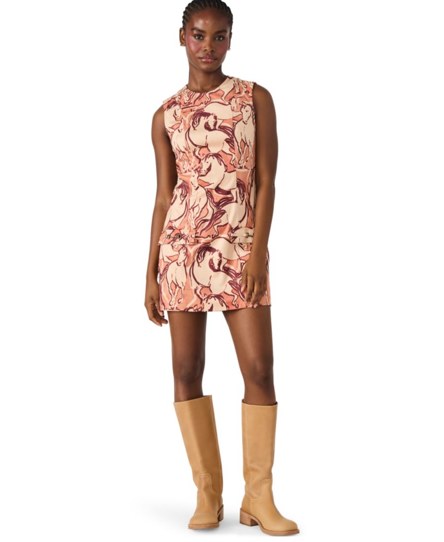 Женское мини-платье с принтом Averi Steve Madden, Sorrel Horse
Женское мини-платье с принтом Averi Steve Madden, Sorrel Horse