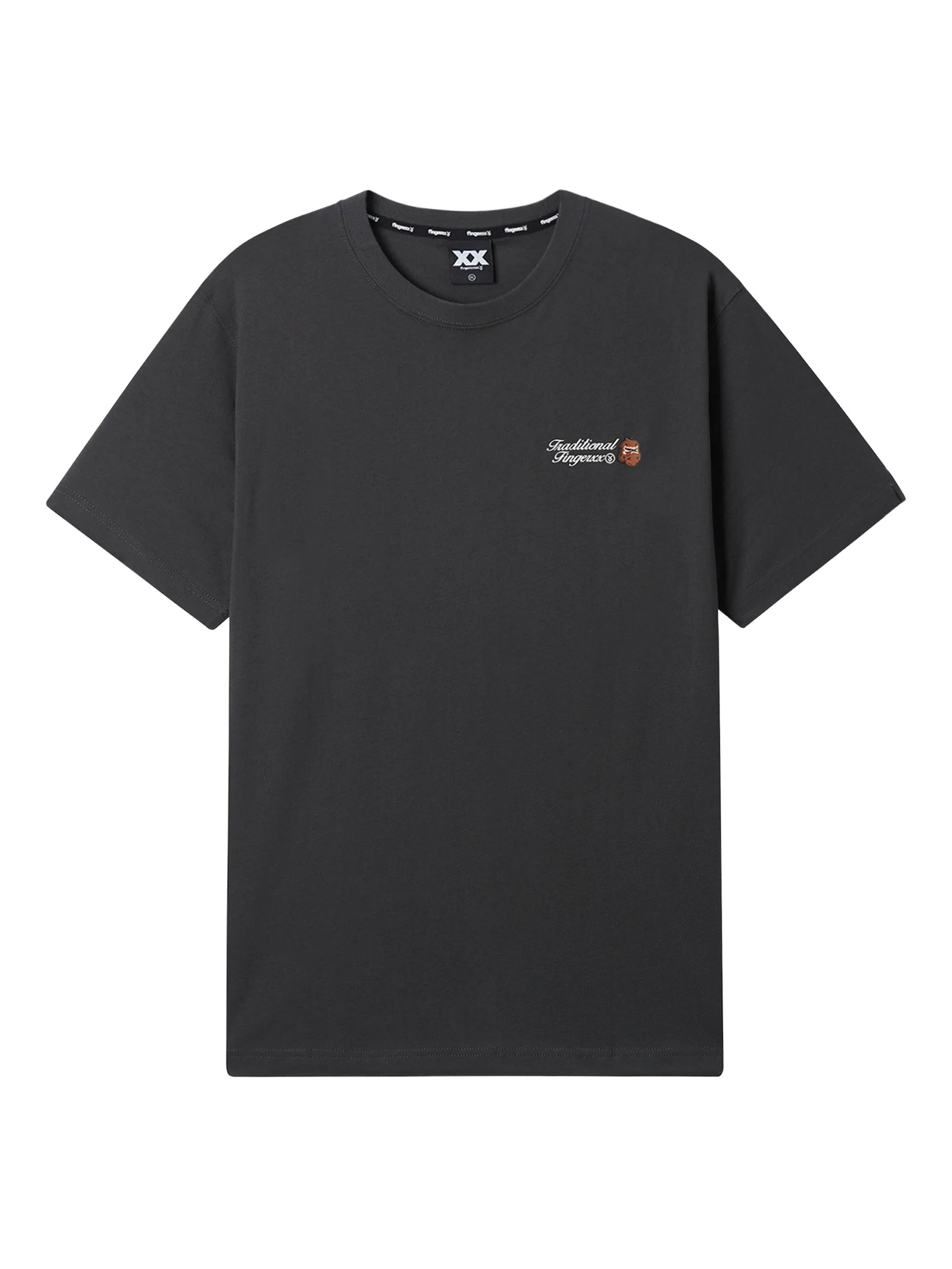 Футболка с вышитым логотипом Fingercroxx, серый
Футболка с вышитым логотипом Fingercroxx, серый