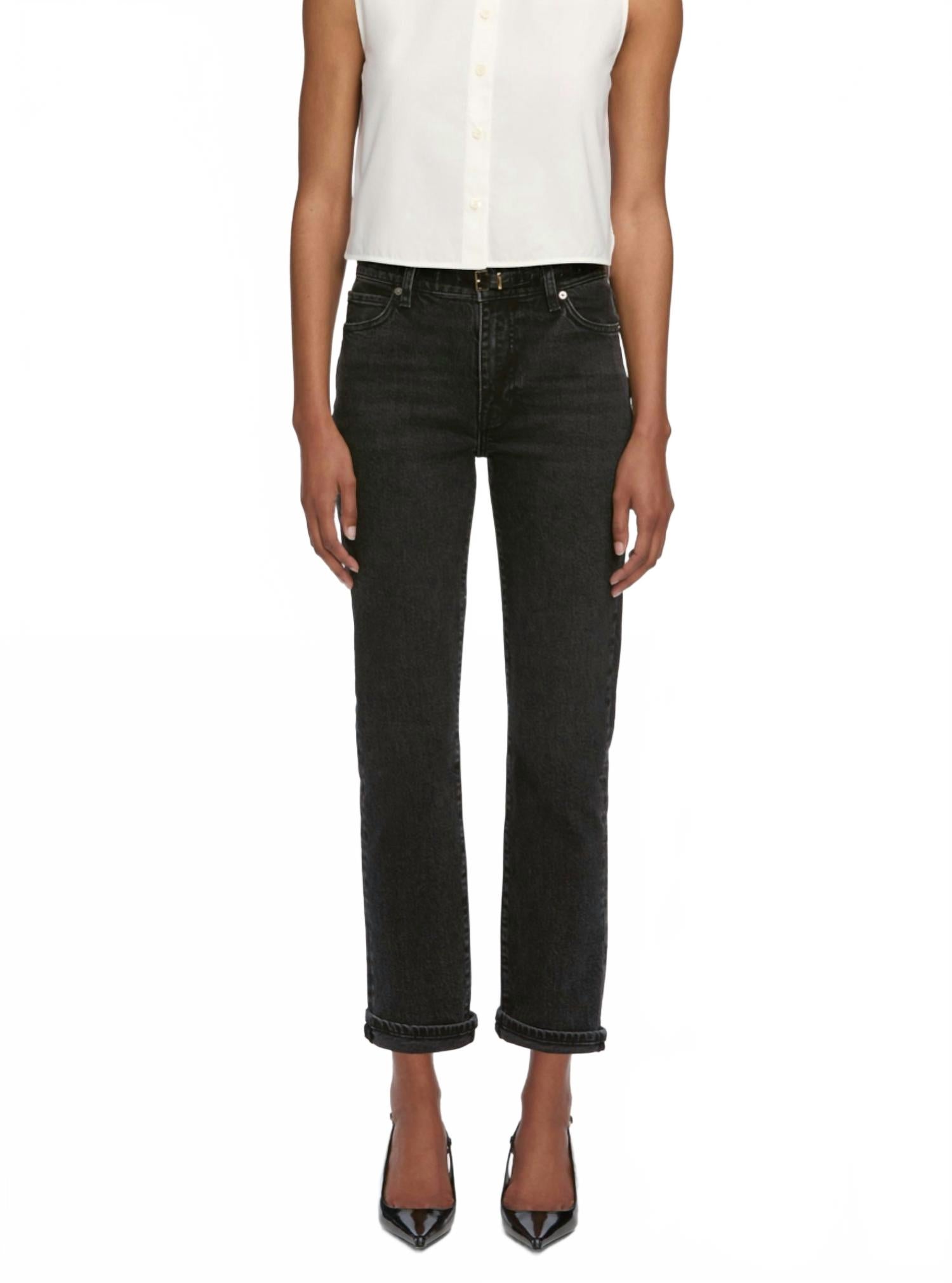 Джинсы "Borrowed Boyfriend" в стиле деко FRAME, Deco
Джинсы "Borrowed Boyfriend" в стиле деко FRAME, Deco