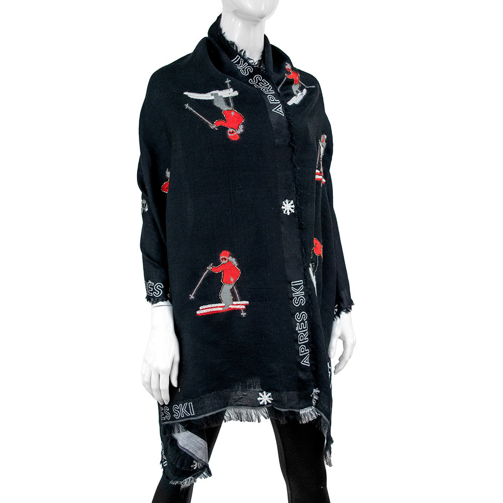 Шарф Peter Glenn Let's Ski Together (женский), Black
Шарф Peter Glenn Let's Ski Together (женский), Black