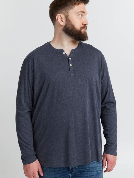 Рубашка с длинным рукавом сдвольно Solid, синий
Рубашка с длинным рукавом сдвольно Solid, синий