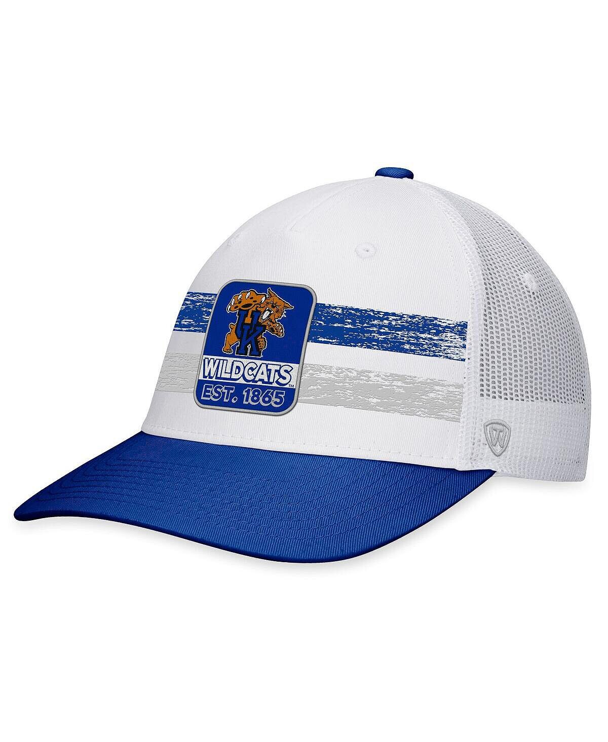 Мужская белая кепка Royal Kentucky Wildcats Retro Fade Snapback Top of the World
Мужская белая кепка Royal Kentucky Wildcats Retro Fade Snapback Top of the World