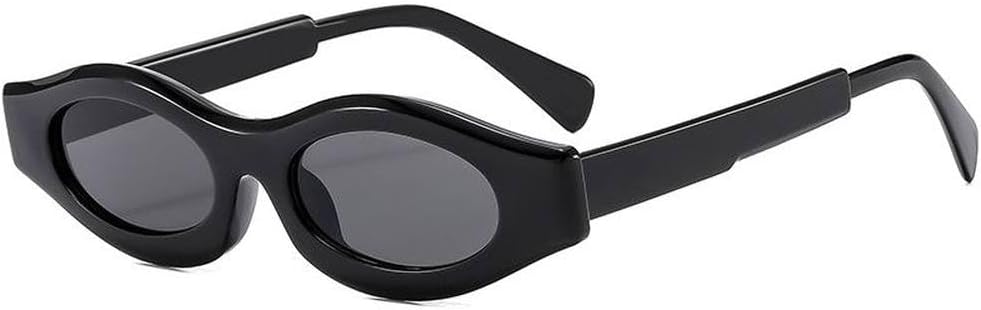 Винтажные панк-очки овальной формы для женщин и мужчин, роскошные модные очки «кошачий глаз» в маленькой оправе, защита от ультрафиолета UV400, SUN1343 Generic, C1blackgray
Винтажные панк-очки овальной формы для женщин и мужчин, роскошные модные очки «кошачий глаз» в маленькой оправе, защита от ультрафиолета UV400, SUN1343 Generic, C1blackgray
